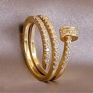 925 EMERALD BRIDAL WEDDING RING